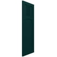 thumbnail image 2 of Ekena Millwork 18"W x 64"H True Fit PVC San Miguel Mission Style Fixed Mount Shutters, Thermal Green (Per Pair - Hardware Not Included), 2 of 9