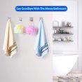 thumbnail image 4 of Self-adhesive towel hook stainless steel without punching object hook clothes hook, 4 of 5