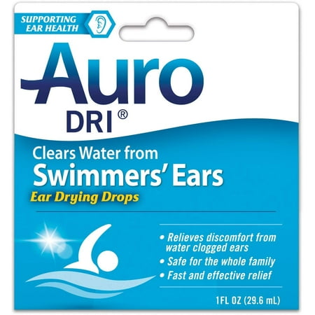 Auro Dri Ear Drying Drops For Swimmer's Ear, 1 oz