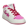 thumbnail image 4 of Tenis Vavito Niña Rosa Blanco Casual Urbano Infantil T22-27 blanco 24, 4 of 10