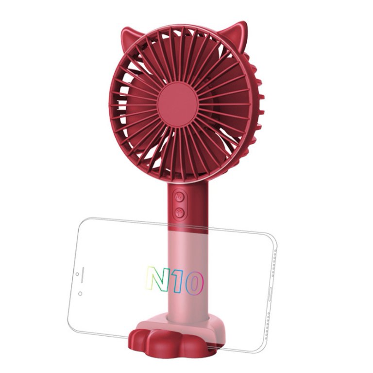 Clearance! USB Mini Stalls Small Fan Cat Ear Portable Office