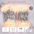 thumbnail image 3 of Medidores de luces navideñas, 100 unidades, blanco cálido, conectables por UL, 3 of 6