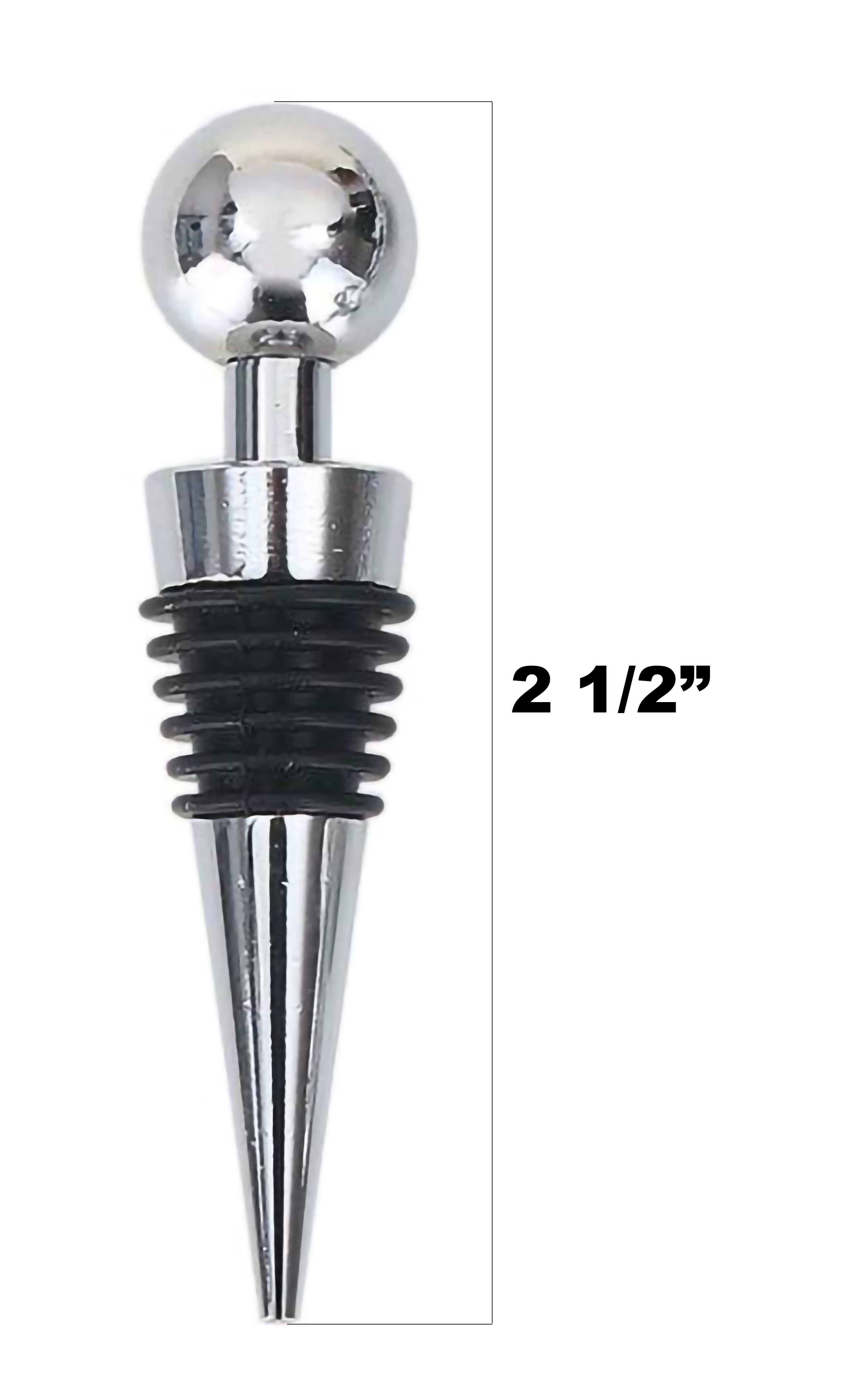 Mainstays Stainless Steel Wing Corkscrew and Wine Stopper Set, Silver
