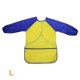thumbnail image 1 of Delantal impermeable de manga larga para niños, arte para niños, pintura, cocinero, bata de alimentación, L, amarillo y azul kenally HA5522-10B, 1 of 6