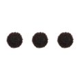 thumbnail image 1 of Seitruly Moño de pelo corto sintético Afro, cola de caballo rizada, extensión de oruga, tocado africano, accesorios de estilismo, peluca Type1 NO1, 1 of 6
