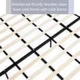 thumbnail image 2 of Peyton Upholstered Queen Bed / 54" High Headboard / Traditional Hand Buttoned Tufting / Nailhead Trim Wingback / No Box Spring Needed / Easy Assembly / Blue Velvet, 2 of 10