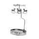 thumbnail image 3 of Portavelas de metal Fernando Carrusel Bandeja de almacenamiento Candelabro giratorio, 3 of 9