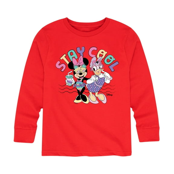 Mickey & Friends - Stay Cool - Toddler And Youth Long Sleeve Graphic T-Shirt