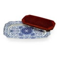 thumbnail image 4 of Judaica Giftware / Accessories Challah Tray with Wood Insert, 4 of 4