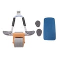 thumbnail image 2 of Double Wheel Abdominal Exerciser, Triangular Support Abdominal Wheel Fitness Equipment  For Gym, 2 of 8
