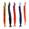 thumbnail image 2 of Señuelo de pesca Cola 5 piezas suave fregadero 3D Swimbait Jig Head, 2 of 6