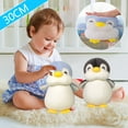 thumbnail image 3 of MeetYTOYS Cute Penguin Stuffed Animal Soft Doll Toy 7.87 inch for Girls Boys Christmas Clearance Gifts Black, 3 of 7