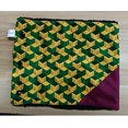 thumbnail image 4 of Demon Slayer Tanjiro & Giyuu Tomioka Water Ripple Plush Scarf 8x22in with Buttons - Flannel Warm Neck Warmer, Cosplay & Fan Collection Essential, 4 of 4