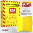 thumbnail image 2 of Ficha de datos de seguridad Binder Vivlly MSDS Wall Station 3 Ring, 2 of 8