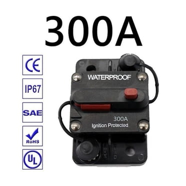 Short Stop 30 Amp 12V DC Thermal Circuit Breaker For Auto, Marine, Boat, RV - Replaces Blade Fuse