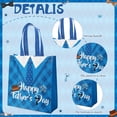 thumbnail image 3 of 20 Pcs Happy Father's Day Gift Bags 10 * 8in Best Dad Ever Non-Woven Gift Bags with Handles for Fathers Day Presents Wrapping Party Supplies for Dad Grandpa Brother, 3 of 4