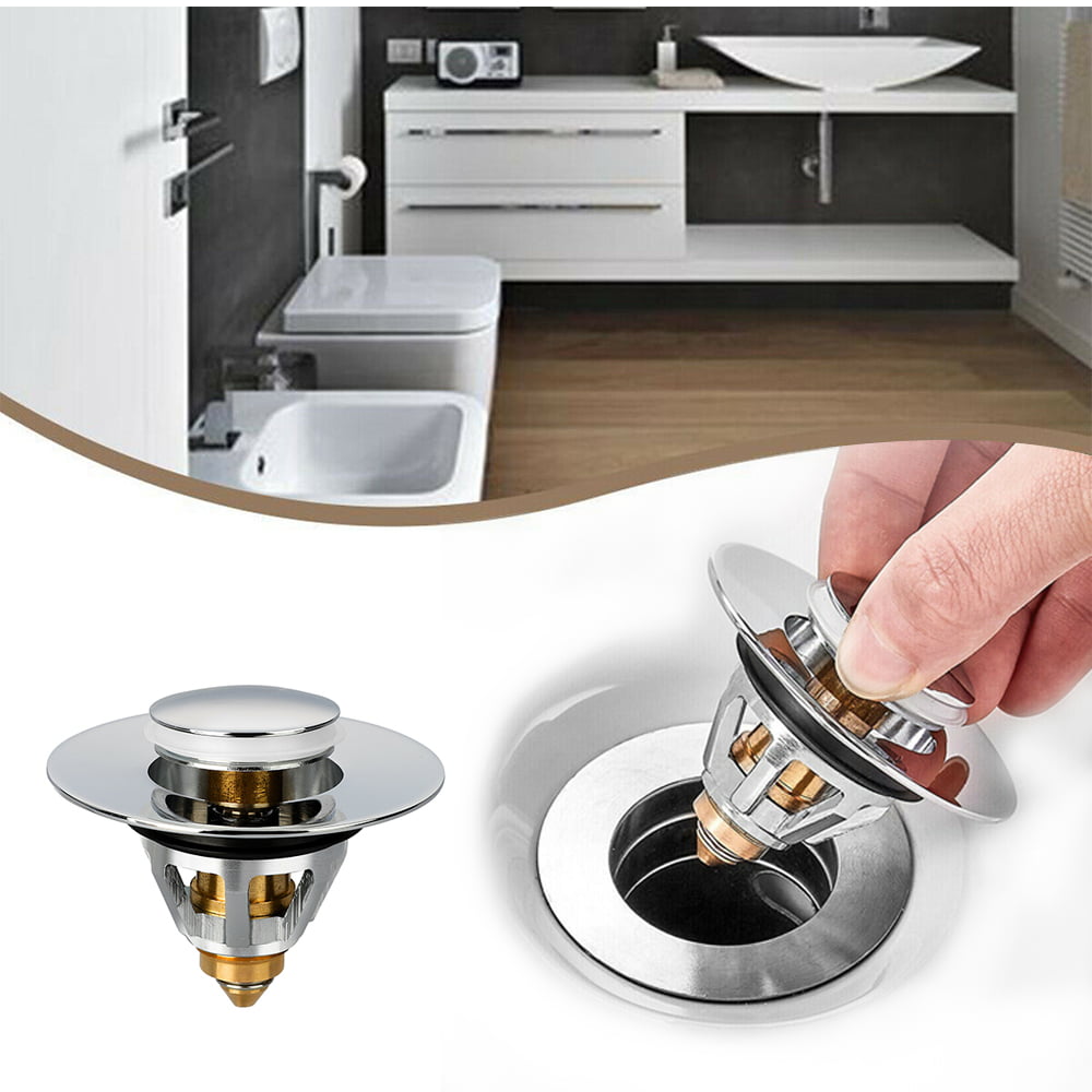 Kitchen/Bathroom Basin Replacements 2x Quality Universal Sink & Bath Plugs