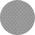 thumbnail image 1 of Ahgly Company Indoor Round Patterned Gray Cloud Gray Area Rugs, 5' Round, 1 of 1