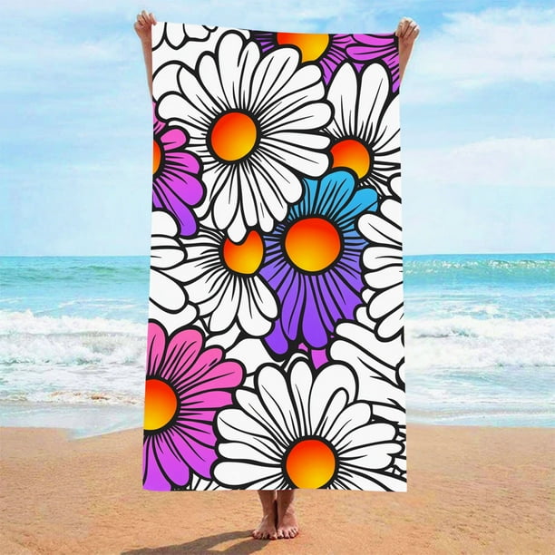 Camisones sin mangas con estampado de verano para mujer, batas de baño, toallas de playa, batas de poliéster