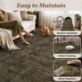 thumbnail image 5 of SIXHOME 9'x12' Area Rugs for Living Room Modern Area Rugs Machine Washable Rugs Brown, 5 of 7