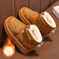 thumbnail image 2 of YMUQEIGH Girls Winter Boots Fashion Fur Lined Lightweight Warm Snow Boots Princess Warm Winter Shoes for Girls, 2 of 7