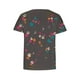 thumbnail image 5 of Tops de Ajuste Suelto para las Mujeres Impreso Manga Corta Suéter Camiseta Cuello Redondo Blusa Casual, Top de Moda para el Uso Diario Y las Salidas, 5 of 6