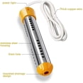 thumbnail image 2 of Immersion Water Heater,Household 1500W Immersion Electric Water Heater Heating Rod 1.5m US Plug 110V Yellow,Immersion Heater, 2 of 5