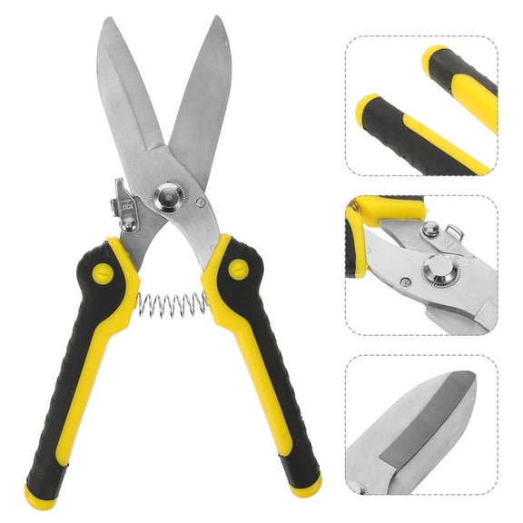 ULTNICE Cordless Metal Shear Tin Metal Cutter Stainless Steel 1Pack 8.5X5.1X0.7In