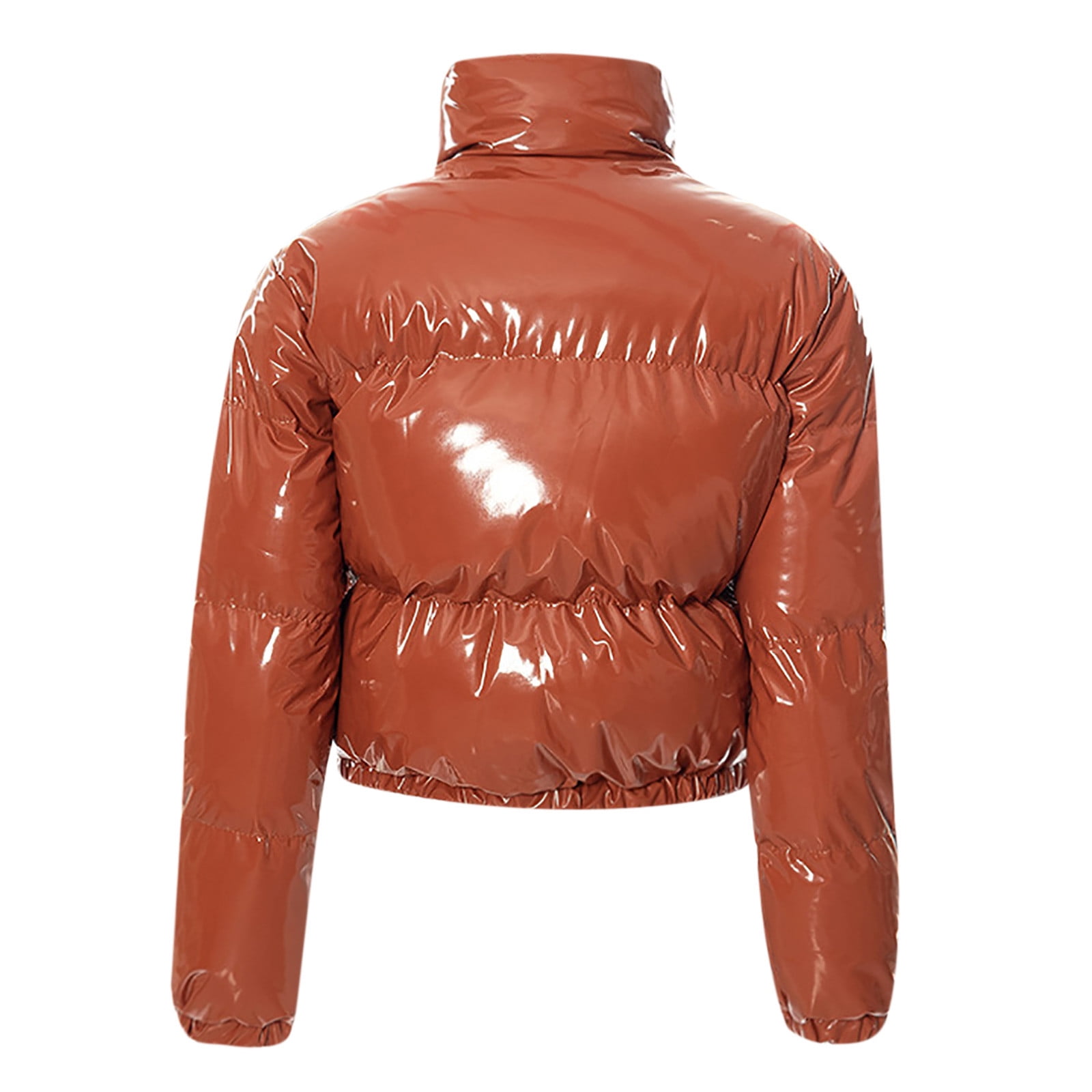 未使用タグ付き　BULKY SLEEVE CROPPED JACKET Amazon.com: Womens Cropped Zip up Jacket Fall Winter Fashion