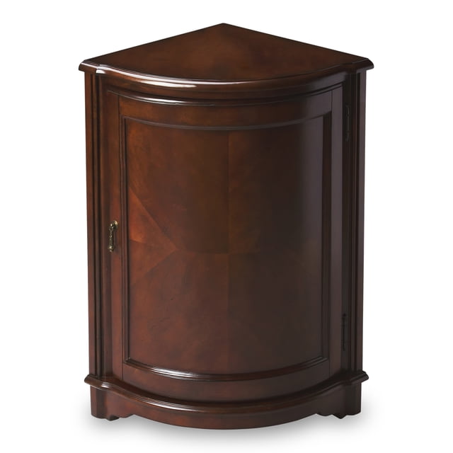 Butler Specialty Armoire d'Angle Traditionnelle en Cerisier de Plantation