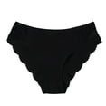 thumbnail image 1 of Braguitas Gibobby Slim Fit Pantalones cortos informales malla transparente bordada Sexy Negro L, 1 of 4