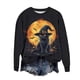 thumbnail image 4 of Ailaofu Spooky Season Sweatshirts Halloween Sweatshirt Women - Halloween Graphic Crewneck Tops Casual, 4 of 5