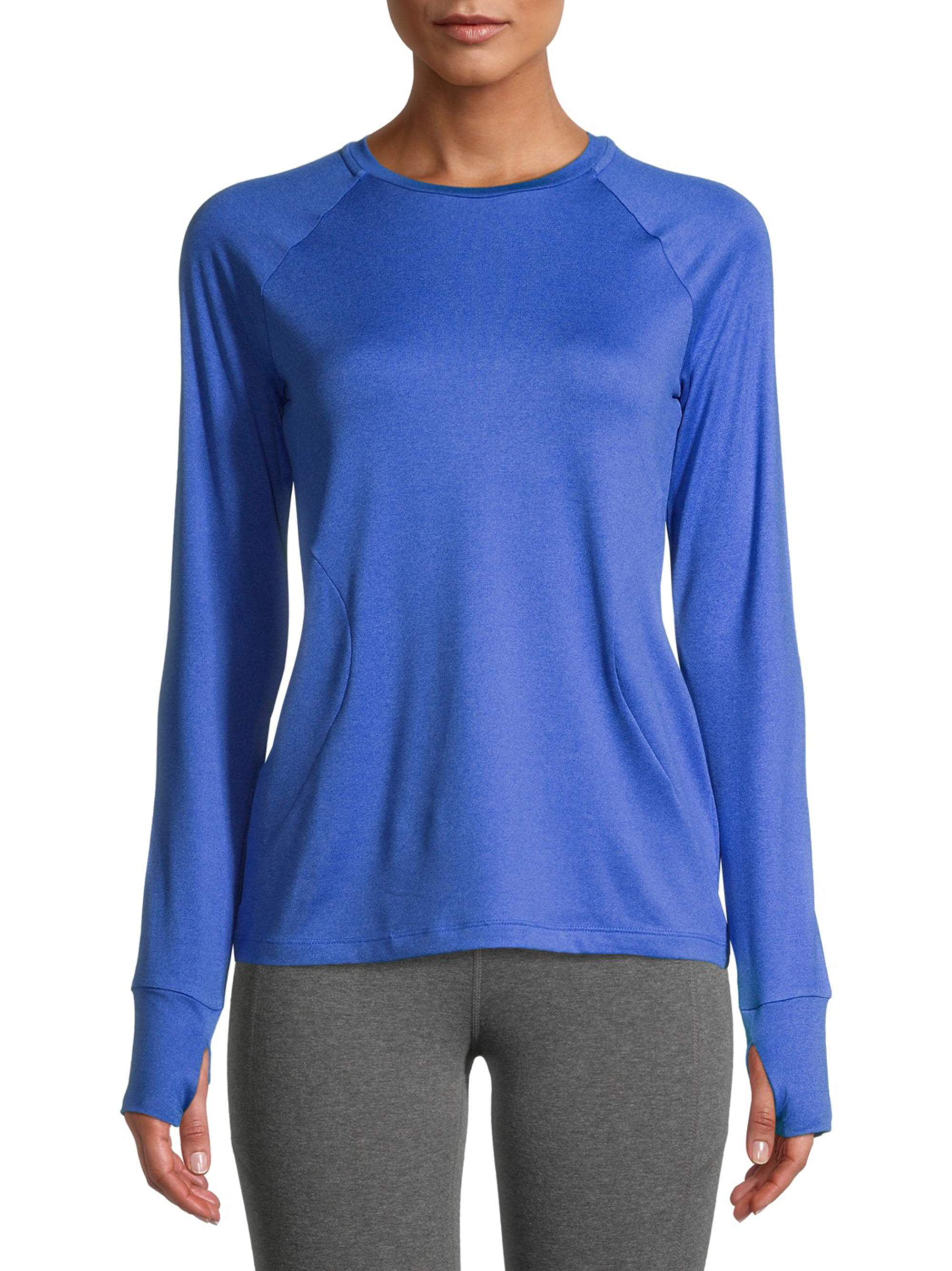 Athletic Works Women's Active Long Sleeve Performance T-Shirt - Walmart.com