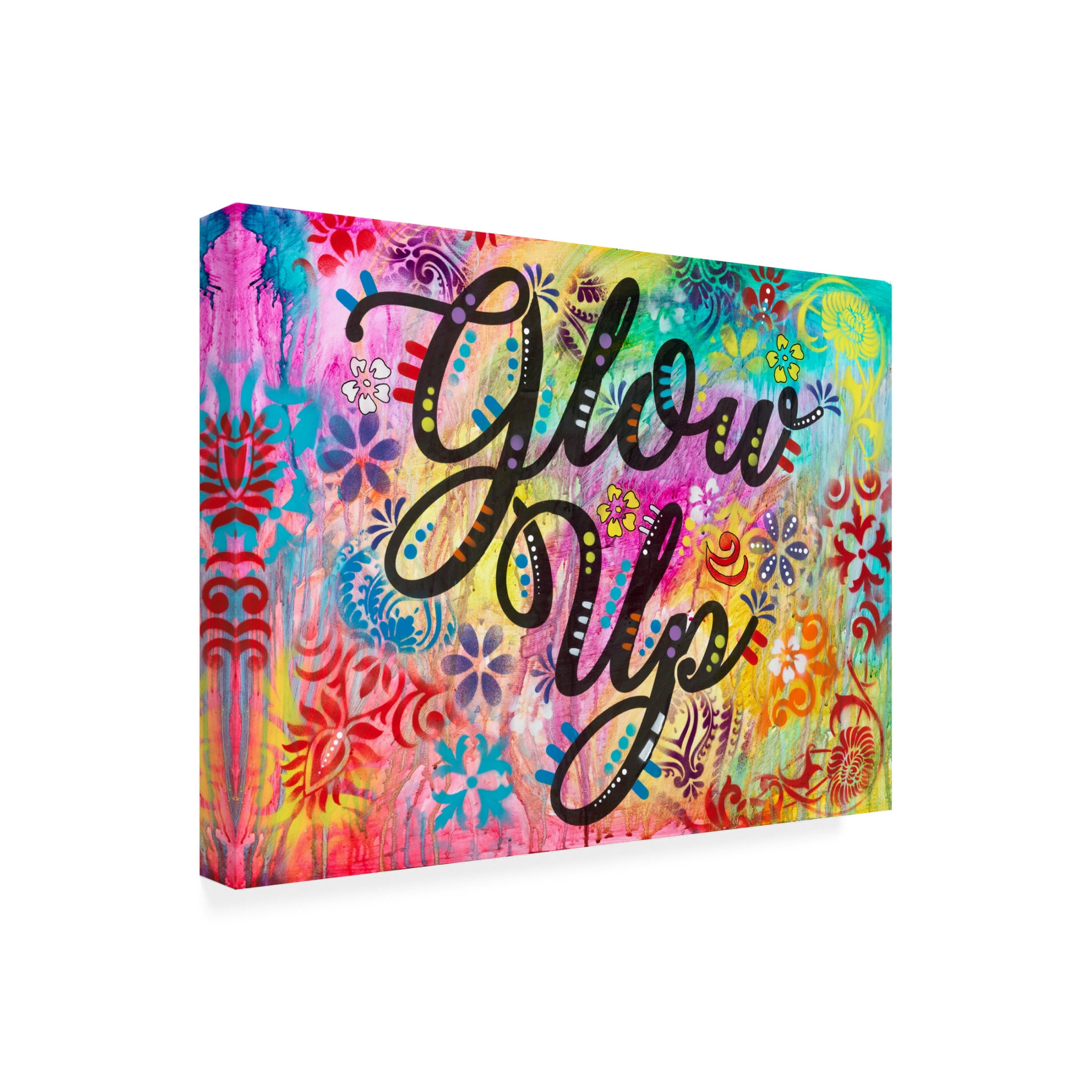 Canvas Wall Art - Dean Russo 'Glow Up' Wall Art for Living Room, Bedroom, or Office Décor by Trademark Fine Art - 24 x 18 Inches