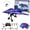 Three Batteries, variant on Power-Up Rc Paper Airplane Kit DIY with Gyro Stabilizer Electric Motorized Power Module Easy to Fly Remote Control Plane with Dual Propellers Lightweight Foldable for Beginner Flyers