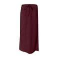 thumbnail image 6 of BSDJILFG Pencil Skirts for Women High Waisted Maxi Skirt Elastic Waist Long Wrap Skirt with Pockets, 6 of 6