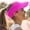 Hot Pink, variant on DailyChi Women Sports Sun Visor Hat Lightweight Packable Stretchy Headband Cap for Running Tennis Outdoor Sports