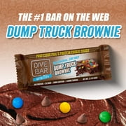DumpTruck Brownie Caffeinated Protein Bars - Dive Bar Nutrition - 6 Pack