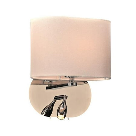 

Madmoiselle Polished Chrome LED Wall Light