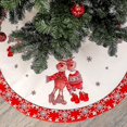 thumbnail image 4 of Falda para árbol de Navidad - Adorno para árbol de Navidad de 120 cm para decoración de fiestas navideñas 1 pieza, 4 of 5