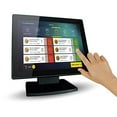 thumbnail image 1 of 12-Inch Capacitive Multi-Touch POS TFT LED Touchscreen Monitor, True Flat Seamless Design with Adjustable POS Stand for Retail Restaurant, HDMI & VGA Inputs, High Resolution 1024 x 768, 1 of 8