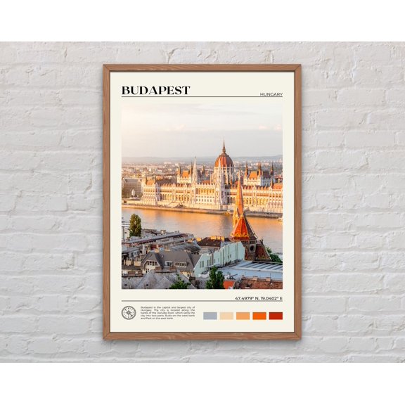 Real Photo, Budapest Print, Budapest Wall Art, Budapest Poster, Budapest Photo, Budapest Poster Print, Budapest Wall Decor, Hungary, 16x24 UNFRAMED