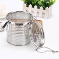 thumbnail image 2 of Lubelski Tea Filter Basket with Lock Catch Extra Fine Mesh Not Hurting Hands Fine Mesh Sieve Tea Filter for Herbs, 2 of 3