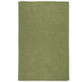 thumbnail image 2 of Colonial Mills Rug LS07R024X036S 2 x 3 ft. Sunbrella Solid Braided Rug- Basil, 2 of 3