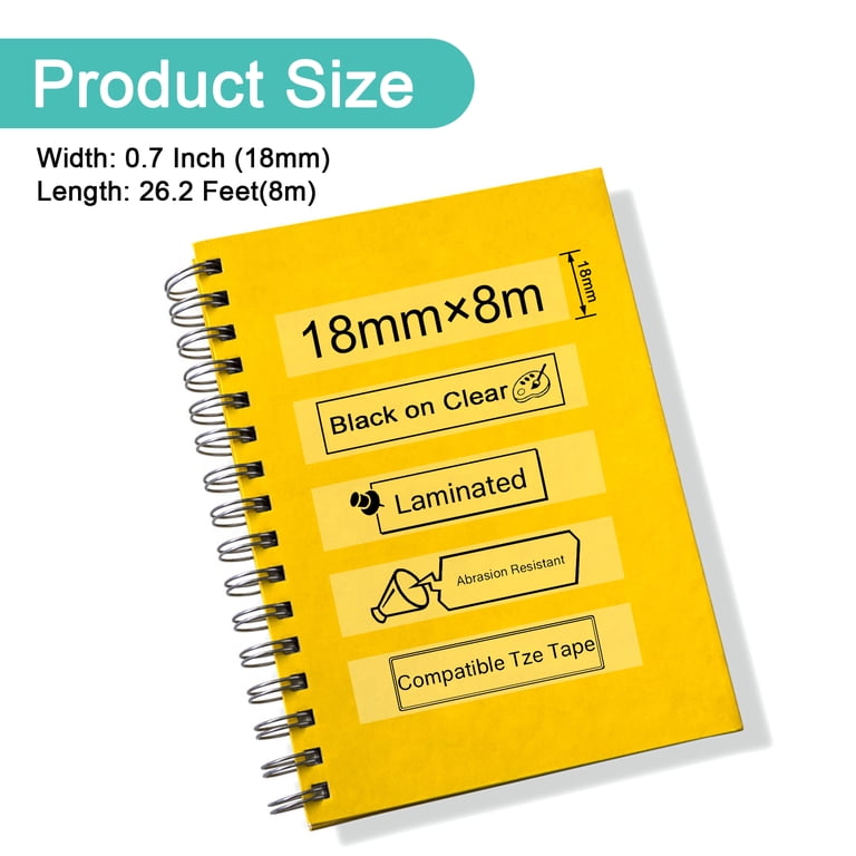 NineLeaf Compatible for Brother P-touch TZe-141 TZe141 TZ-141