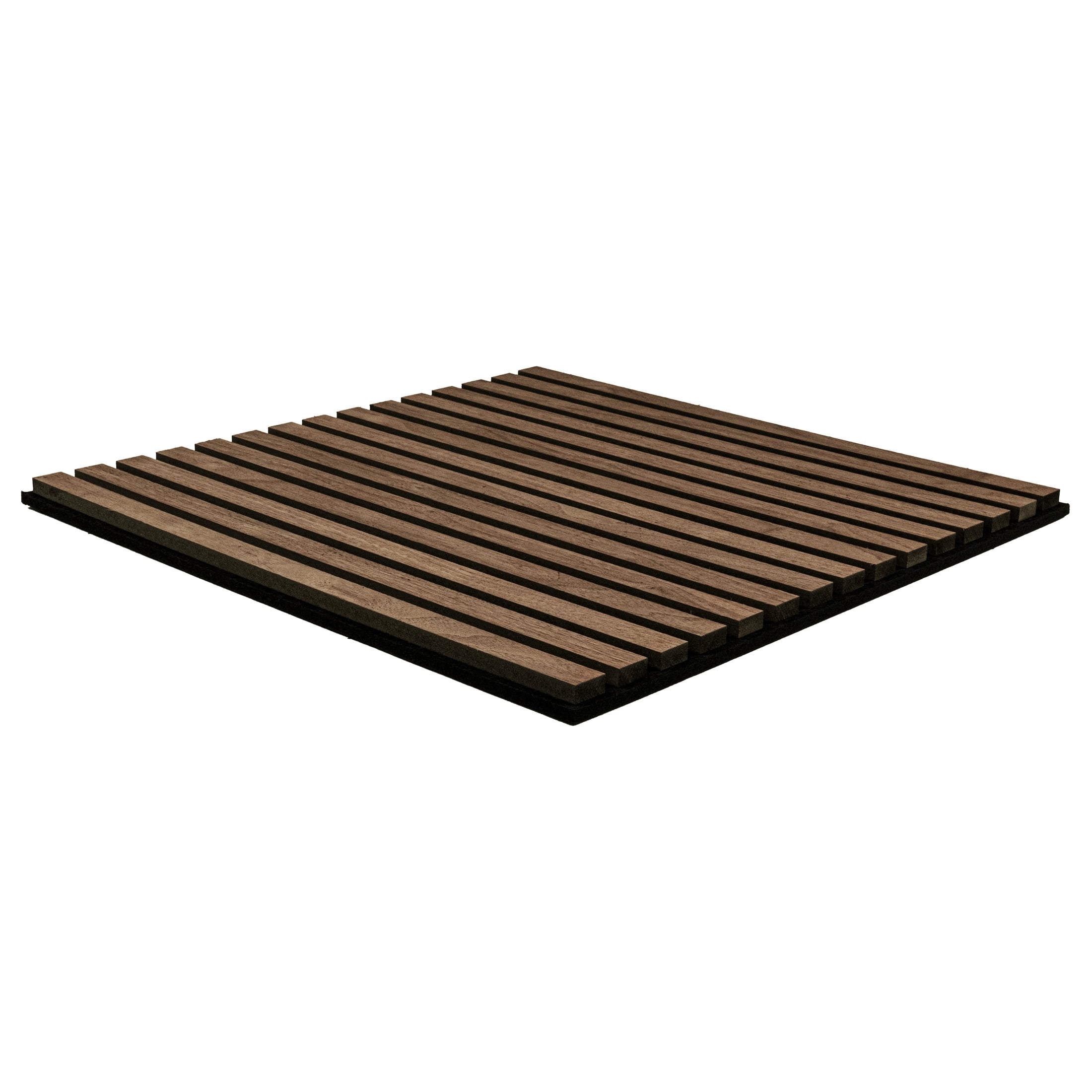 MSI 24 in. x 24 in. Harmony Sable Wood Veneer Sound Absorbing Acoustic Wood Slat Wall Panel (2 Pack / 8 sq. ft.)