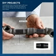 thumbnail image 5 of Supply Giant OQCM1435 3-1/2" Long Black Steel Nipple Pipe Fitting with 1/4", 5 of 8