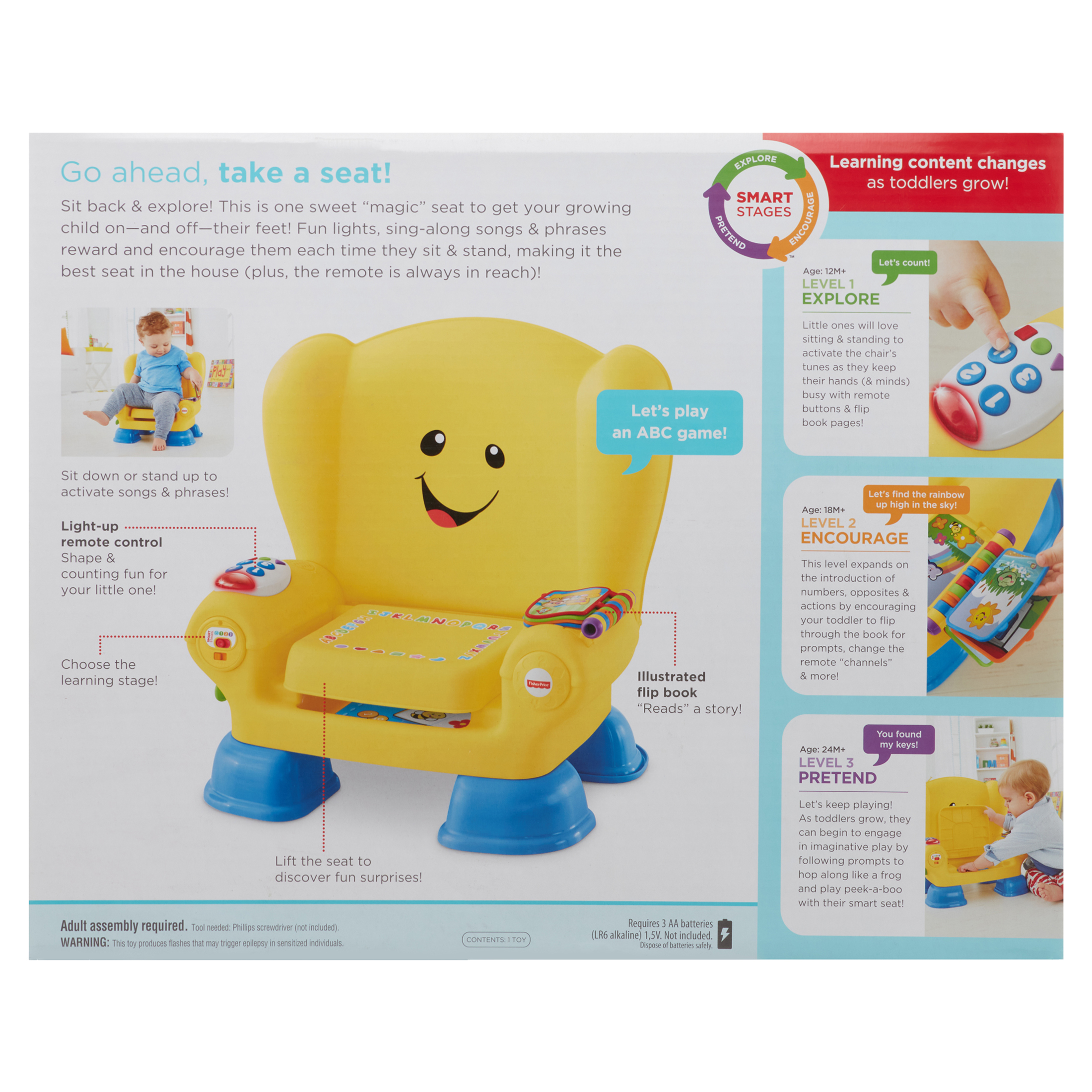 Buy Fisher Price Laugh Learn Smart Stages Chair