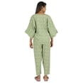 thumbnail image 4 of Phagun Vêtements de Détente pour Femmes Ensemble de Pyjama 2 Pcs Haut de Pyjama & Pyjama Asiatique, 4 of 7