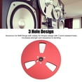 thumbnail image 4 of Aluminum Alloy 7 Inch Empty Tape Reel,Sturdy and  Sound Recording Reel for 1/4 Inch Tapes, Stable and  with 3 Holes, Minimizing Vibrations for Reel to Reel Tape Player, 4 of 7